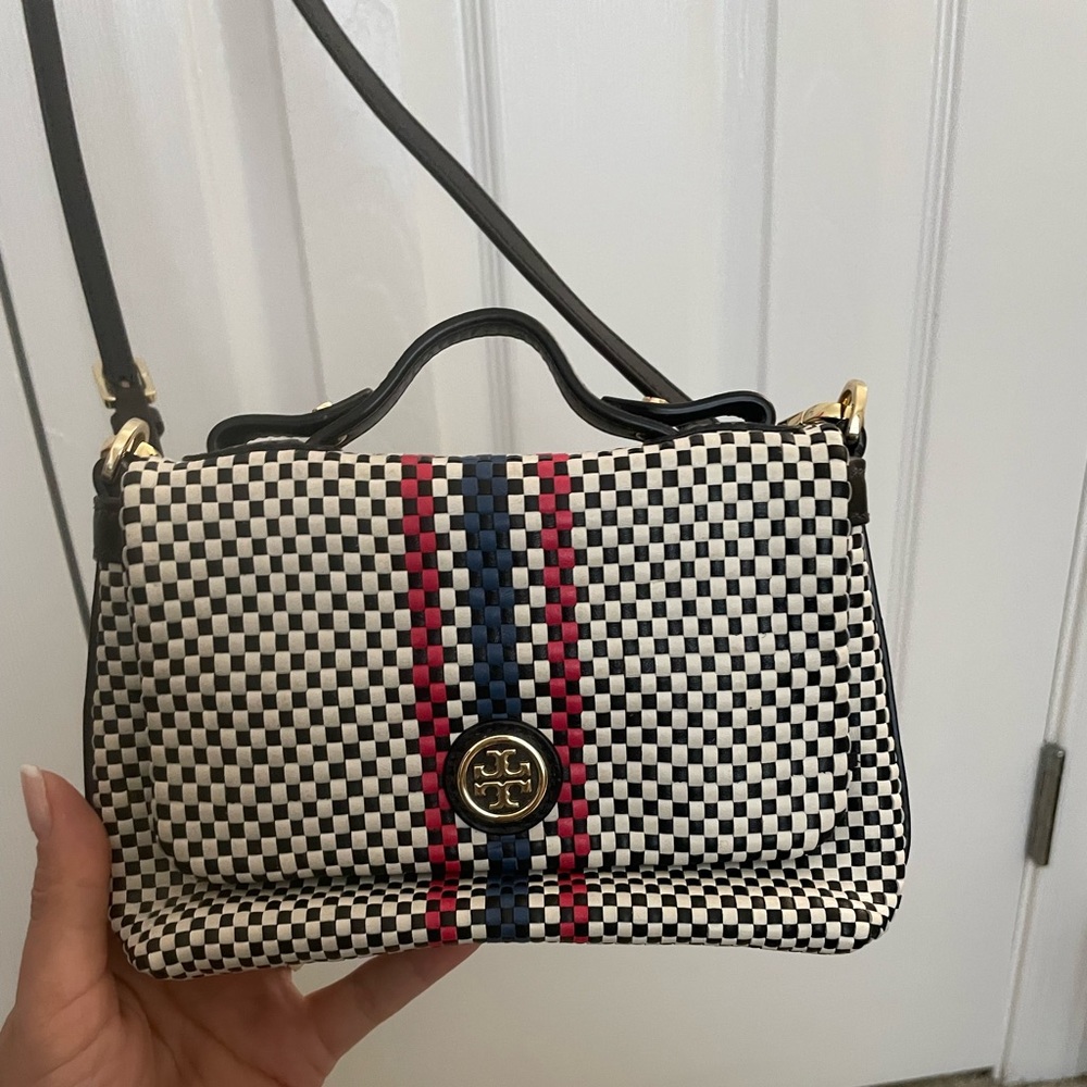 Tory Burch Leather Mini Crossbody Bag